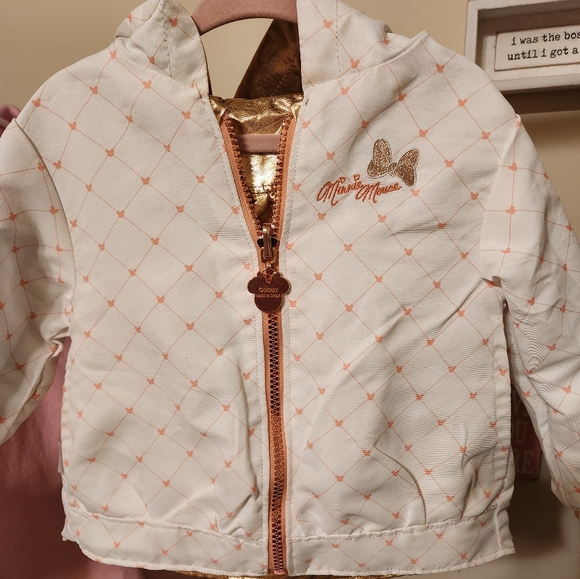 Disney Other - Disney Gold and White Raincoat for Kids